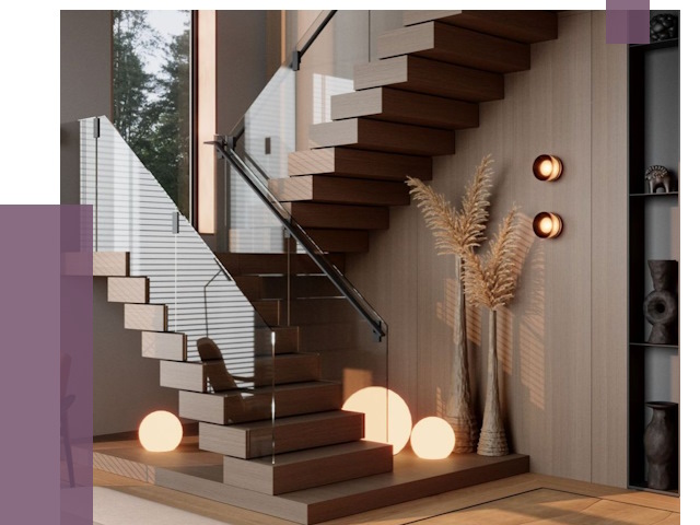 Изготовление и монтаж лестниц в Когалыме от 87873 руб. | ПРОЛЁТ-Кгл