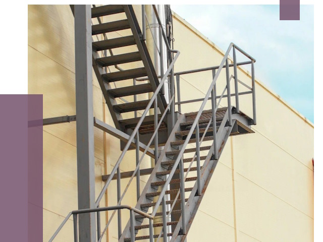 Пожарные лестницы в Когалыме от 12406 руб. — монтаж и продажа | ПРОЛЁТ-Кгл