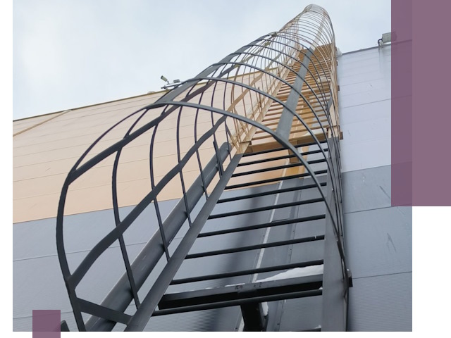 Изготовление и монтаж пожарных лестниц в Когалыме профессионально