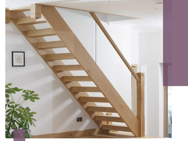 Изготовление деревянных лестниц под ключ в Когалыме для дома