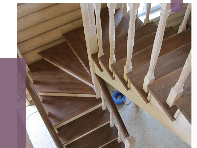 Реставрация деревянных лестниц в Когалыме от 4342 руб.