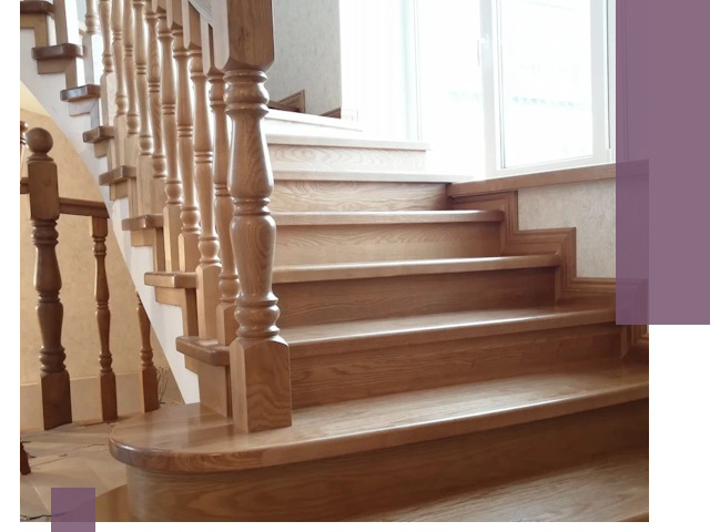 Реставрация деревянных лестниц в Когалыме — качественно и быстро