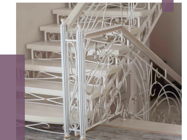 Изготовление кованых лестниц на заказ в Когалыме от 87873 руб. | ПРОЛЁТ-Кгл