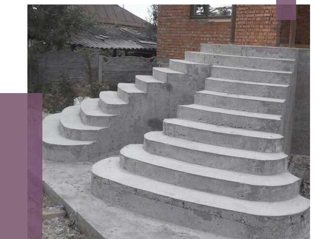 Монтаж бетонных лестниц в Когалыме от 4342 руб. 