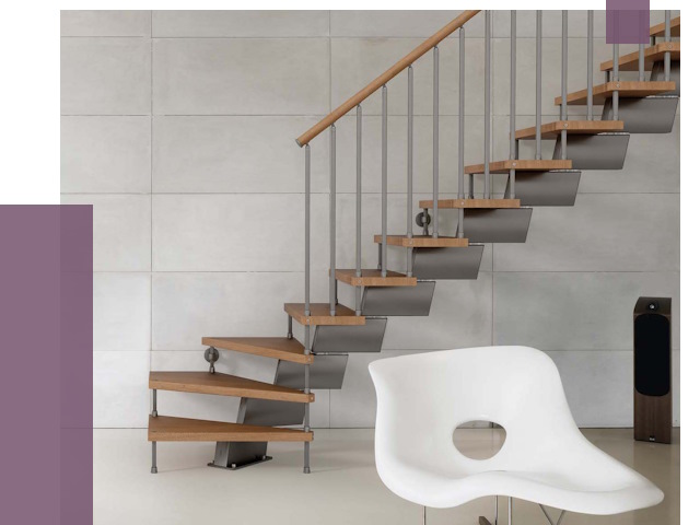 Монтаж модульных лестниц в Когалыме от 6410 руб. 