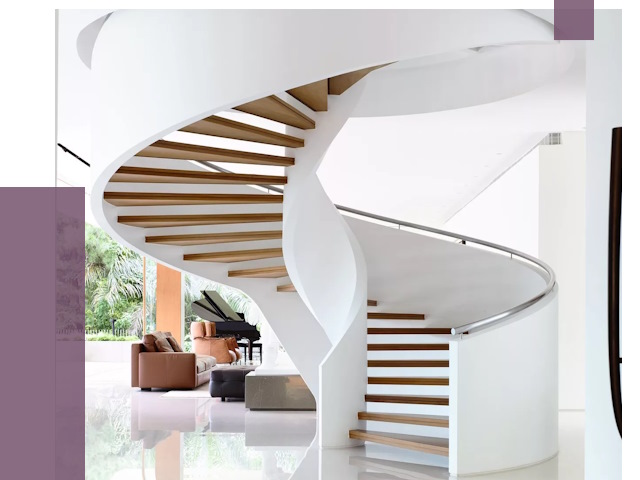 Винтовые лестницы в Когалыме под ключ от 49106 руб. | ПРОЛЁТ-Кгл