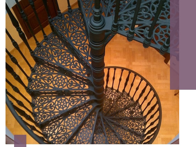 Винтовые лестницы под ключ в Когалыме: производство и монтаж