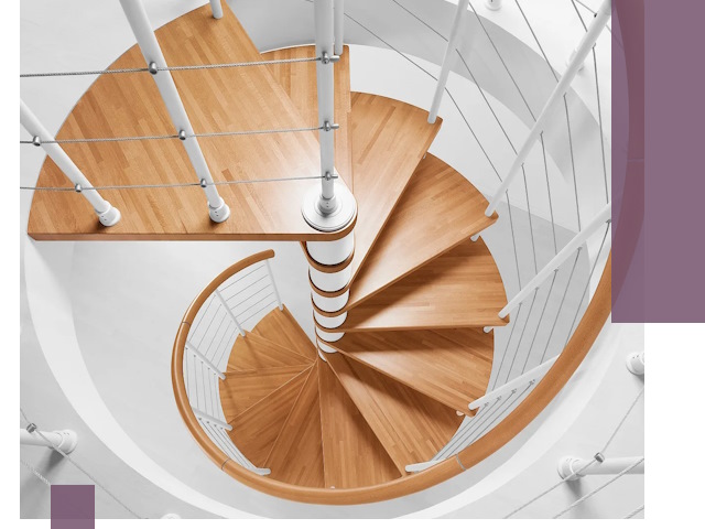 Изготовление винтовых лестниц под ключ в Когалыме