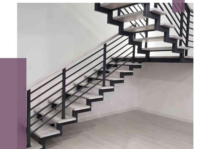 Лестницы на металлокаркасе под ключ в Когалыме от 12923 руб. | ПРОЛЁТ-Кгл