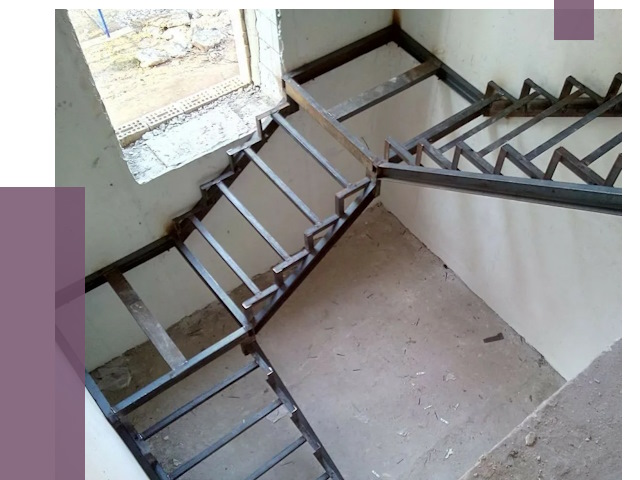 Монтаж лестниц на металлокаркасе в Когалыме от 12923 руб. — ПРОЛЁТ-Кгл