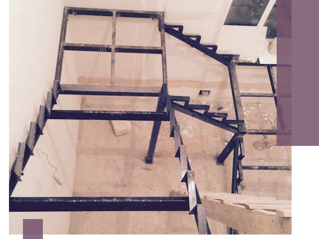 Монтаж лестниц на металлокаркасе в Когалыме быстро и качественно