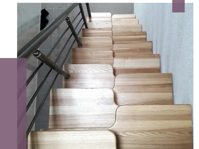 Лестницы гусиный шаг в Когалыме от 13181 руб. под ключ | ПРОЛЁТ-Кгл