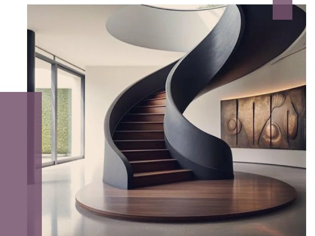 Элитные лестницы под заказ в Когалыме от 191253 руб. — ПРОЛЁТ-Кгл