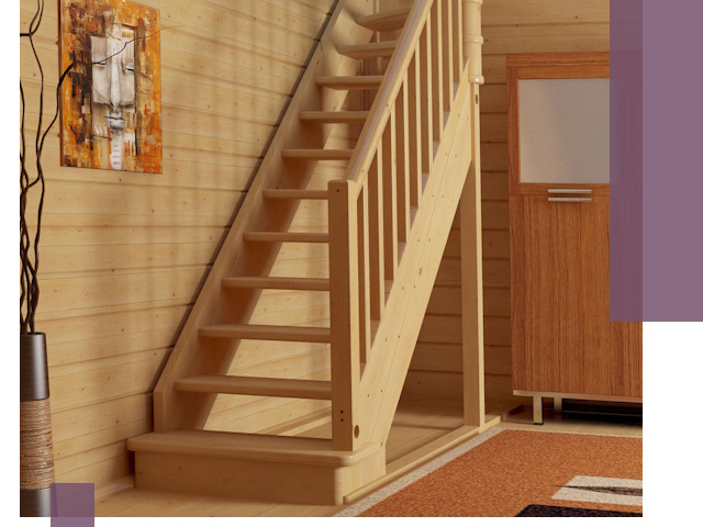 Лестницы эконом класса под ключ в Когалыме — недорого и быстро