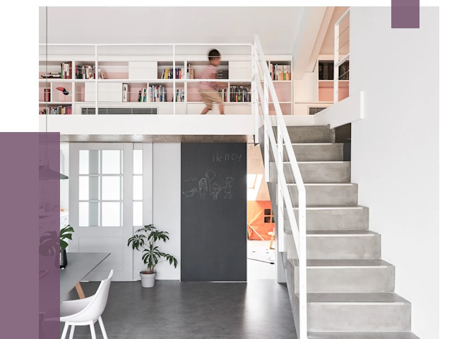 Лестницы для двухуровневой квартиры в Когалыме от 178331 руб. | ПРОЛЁТ-Кгл