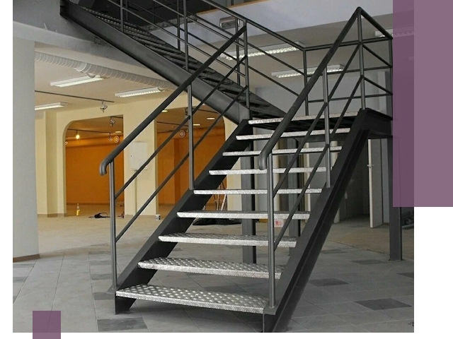 Лестницы для офиса в Когалыме: изготовление, монтаж, демонтаж