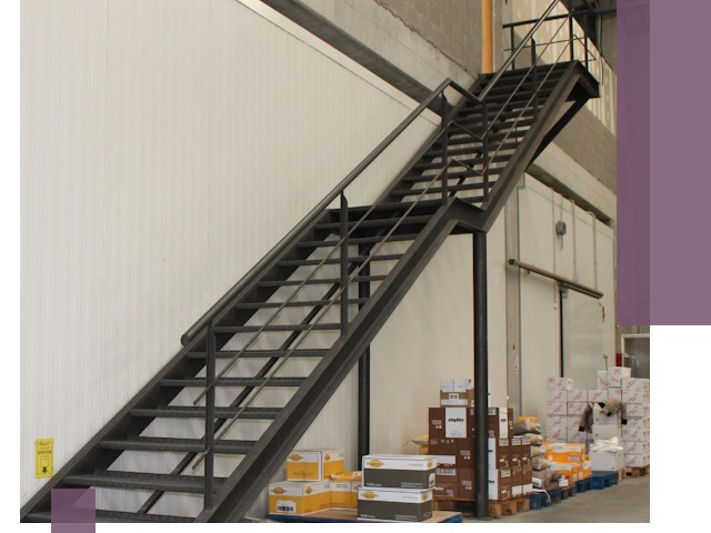 Лестницы для производства в Когалыме — изготовление и монтаж