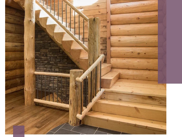 Лестницы в баню под заказ и профессиональный монтаж в Когалыме