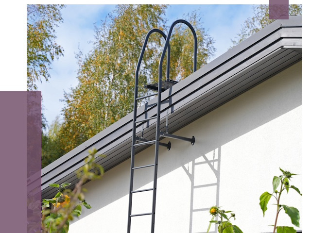 Лестницы на крышу в Когалыме от 19332 руб. — монтаж и монтаж ПРОЛЁТ-Кгл