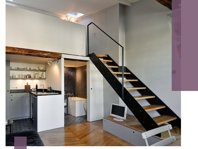 Лестницы на антресоль под ключ в Когалыме — изготовление и монтаж