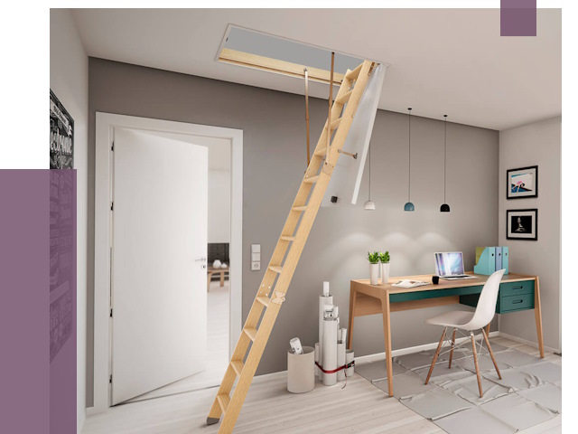 Чердачные лестницы в Когалыме — от 14732 руб. | ПРОЛЁТ-Кгл