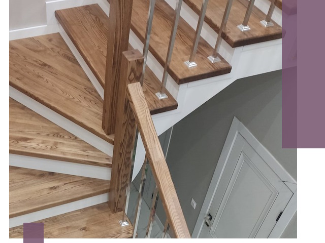 Обшивка металлических лестниц под ключ в Когалыме