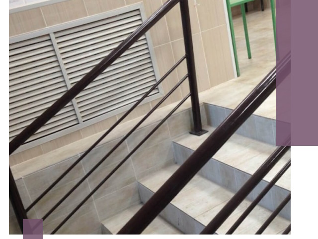 Изготовление перил из металла под ключ в Когалыме