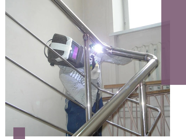 Монтаж перил и ограждений качественно в Когалыме