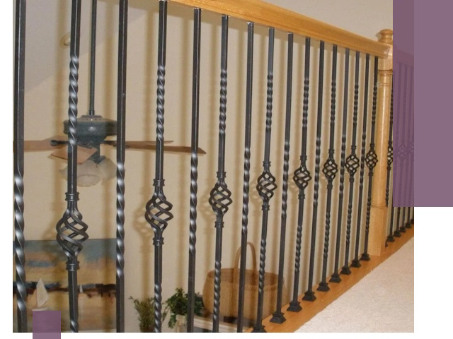 Изготовление и монтаж кованных перил в Когалыме под ключ