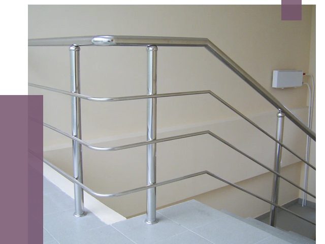 Алюминиевые перила в Когалыме от 6410 руб. под ключ | ПРОЛЁТ-Кгл