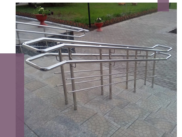 Перила для инвалидов в Когалыме от 7671 руб. под ключ | ПРОЛЁТ-Кгл