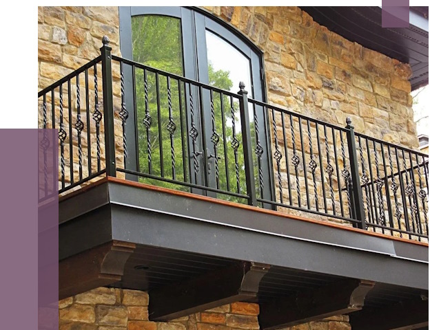 Балконные ограждения в Когалыме от 8115 руб. — купить | ПРОЛЁТ-Кгл