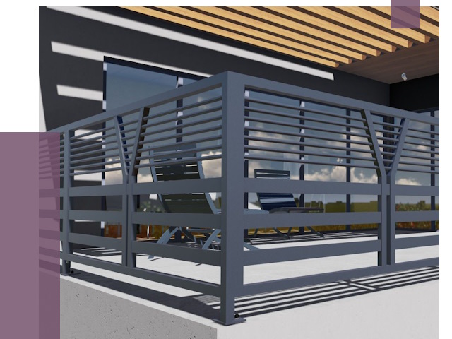 Изготовление балконных ограждений в Когалыме от 10855 руб. | ПРОЛЁТ-Кгл