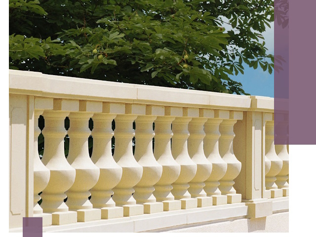 Установка балюстрады в Когалыме: изготовление и монтаж под ключ