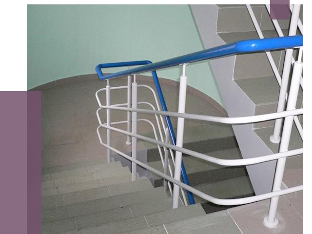 Перила в подъезде в Когалыме — установка и замена от 7495 руб. | ПРОЛЁТ-Кгл