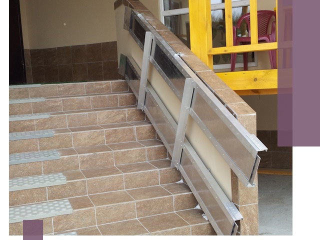 Откидные пандусы под ключ в Когалыме — монтаж и демонтаж