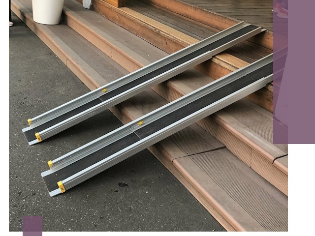 Телескопические пандусы под ключ в Когалыме — изготовление и монтаж