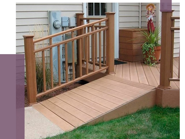 Пандус на крыльцо в Когалыме под ключ от 7857 руб. 