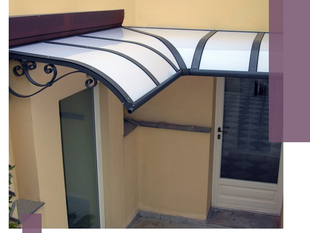 Монтаж козырьков любой сложности в Когалыме под ключ