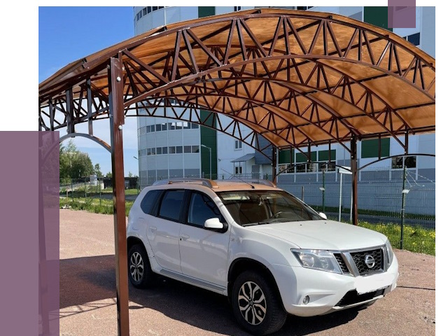 Недорогие навесы в Когалыме от 43420 руб. | ПРОЛЁТ-Кгл