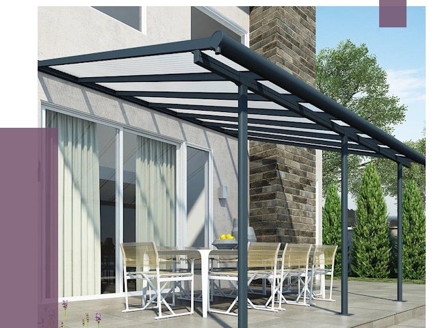 Навесы пристенные в Когалыме от 9201 руб. — монтаж и установка | ПРОЛЁТ-Кгл