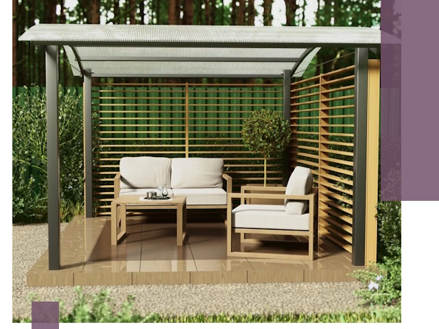 Навесы для дачи в Когалыме: изготовление, монтаж и демонтаж