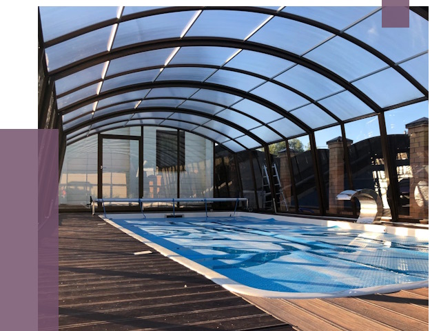 Навесы для бассейна в Когалыме от 16954 руб. под ключ | ПРОЛЁТ-Кгл