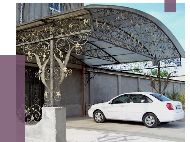 Кованые навесы в Когалыме от 14732 руб. | ПРОЛЁТ-Кгл
