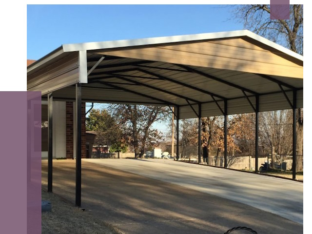 Двускатные навесы в Когалыме от 8115 руб.  | ПРОЛЁТ-Кгл