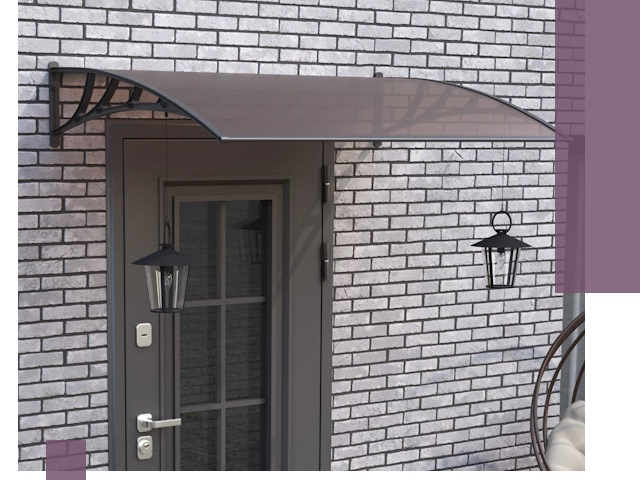 Недорогие козырьки и навесы под ключ в Когалыме