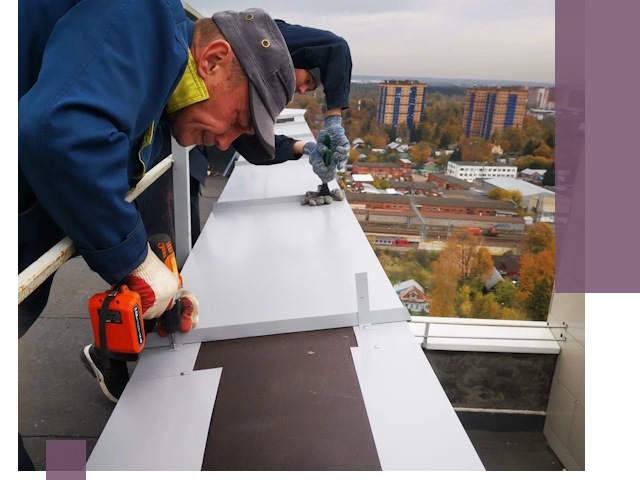 Монтаж парапетов в Когалыме — установка прочных металлических ограждений