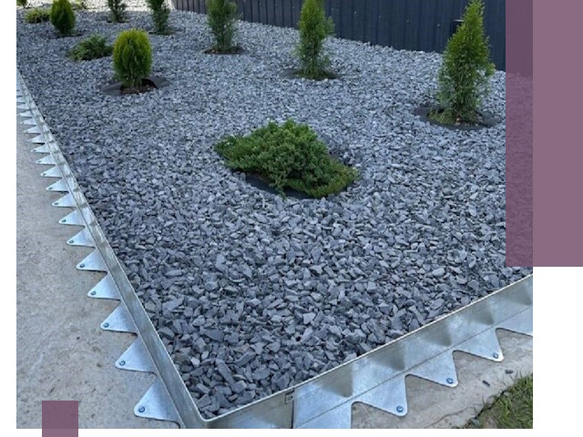 Оцинкованные металлические бордюры под заказ в Когалыме