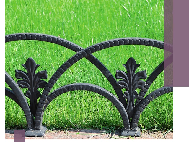 Декоративные металлические бордюры под ключ в Когалыме