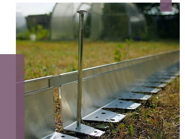 Металлические бордюры для газона в Когалыме от 4342 руб. | ПРОЛЁТ-Кгл